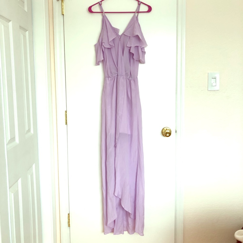 Unworn Revolve Lavender Maxi Dress